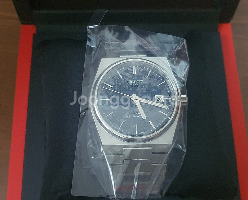 티쏘 prx 40mm 파워매틱80 청판 미개봉--1