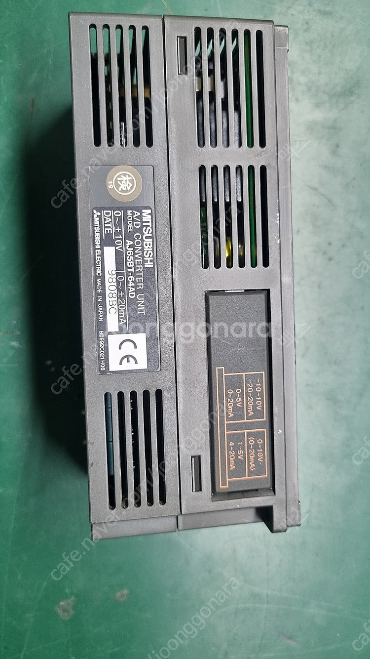 plc AJ65BT-64AD 미쓰비시 A/D컨버터--1