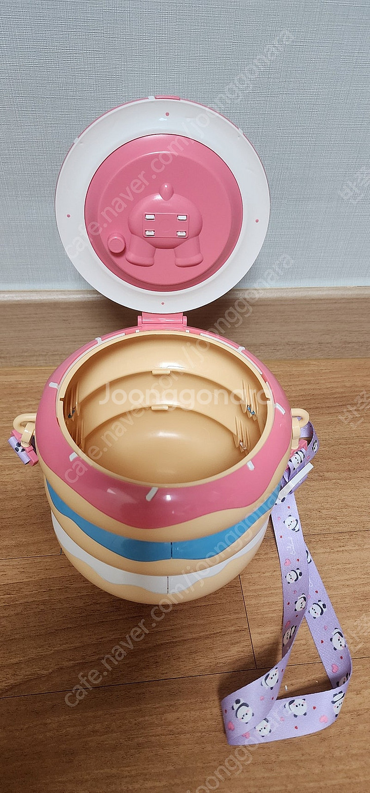 에버랜드 푸바오 팝콘통 입니다. 반값택배 포함. 9천원--2