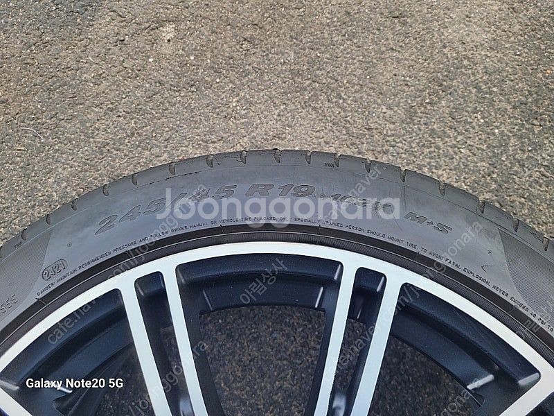 (판매) BMW G30 649M st 19인치 휠타이어--7