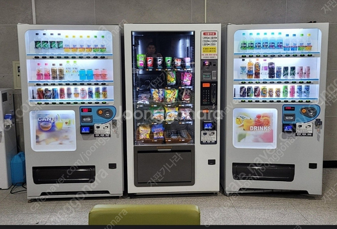 커피머신 무인카페 중고캔자판기 캔 페트자판기 멀티자판기...--2