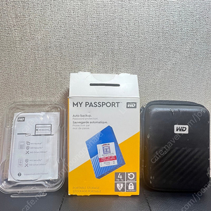 WD My Passport 4TB 외장 HDD