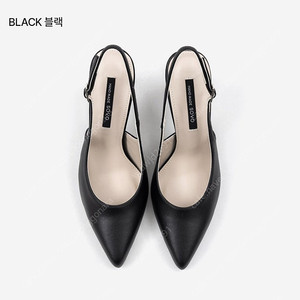 소보 슬링백힐 구두 7센티