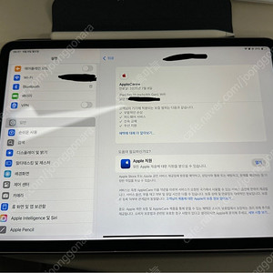 애플 아이패드 프로 M2 11인치 128 wifi 스그+애케플 애플펜슬