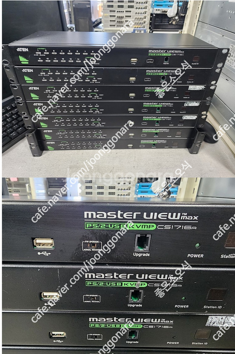 ATEN CS1716A 16포트 PS/2-USB KVM...--0