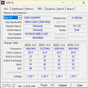 삼성 DDR4 3200 32GB (16GB x 2) 메모리 판매합니다.