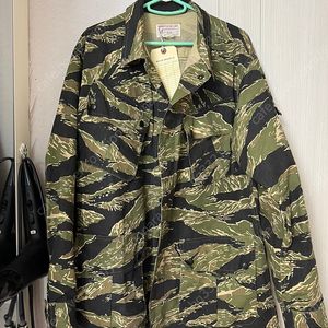 논스탁 카모 스트라이프 자켓 XL