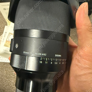 시그마 35mm f1.2 35.2 베리빅 소니마운트.