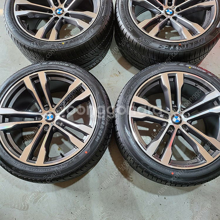 [판매]20인치 bmw x6 m st 휠타이어 세트--2