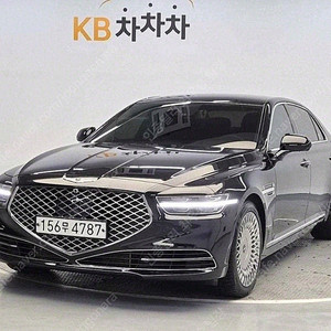 제네시스 G90 중고 제네시스 중고 가격 검정색 2021년식 3.3 T AWD 프리미엄 럭셔리 중고차카페