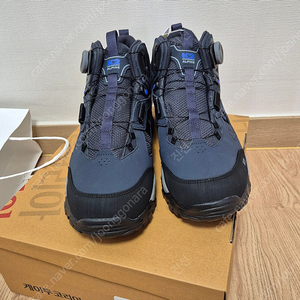 K2 등산화 클라이밍 노바 네이비 270 (새상품 박스, 쇼핑백 ㅇ)