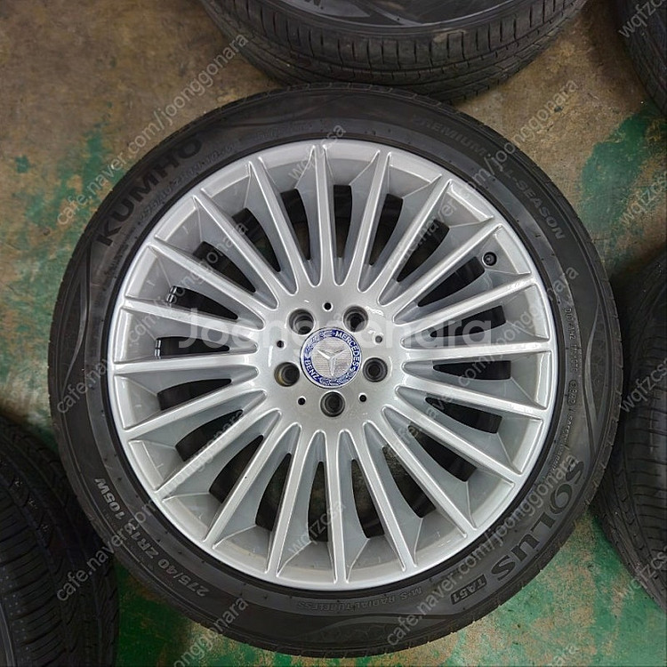 벤츠 W222 S350 정품 19인치 중고 휠타이어 세...--3