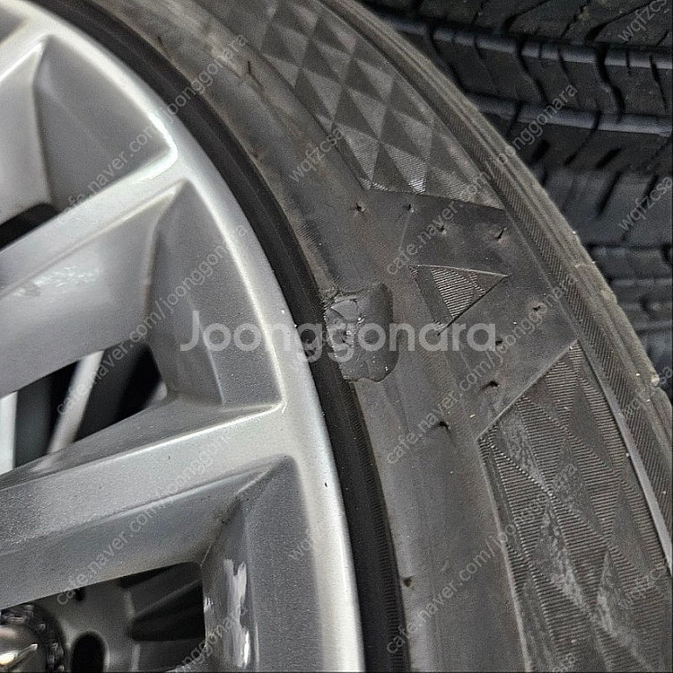 벤츠 W222 S350 정품 19인치 중고 휠타이어 세...--4