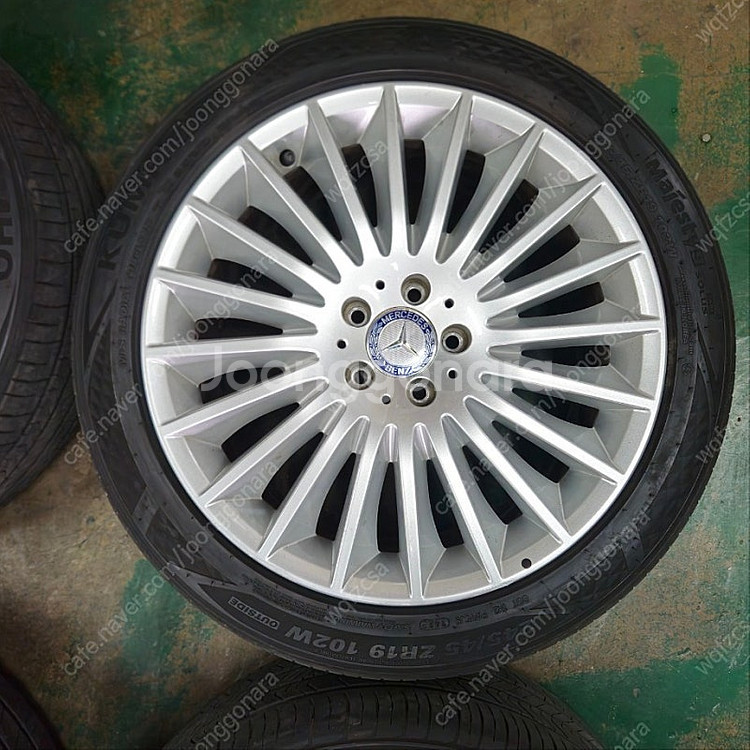 벤츠 W222 S350 정품 19인치 중고 휠타이어 세...--7