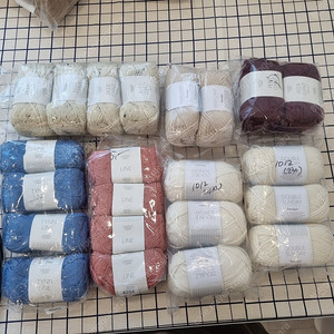뜨개실 산네스간 낱볼 일괄