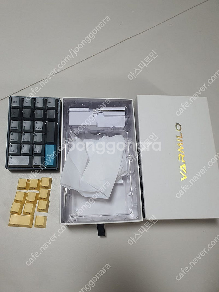 바밀로 블루투스 넘버패드 텐키패드 vb21m 갈축 택포...--0