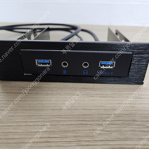컴퓨터 케이스 cd롬 대체 usb 포트 전면 이어폰 마이크 포트