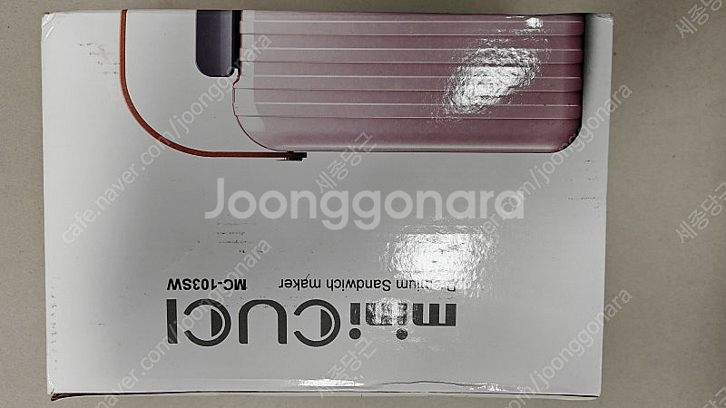 미니 샌드위치 메이커 CUCI (핑크, 새거) + 휴대...--0