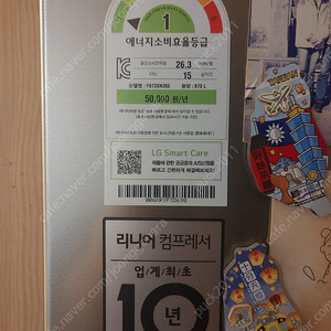 (가격인하) LG전자 디오스 매직스페이스 양문형 냉장고 F873SN35E