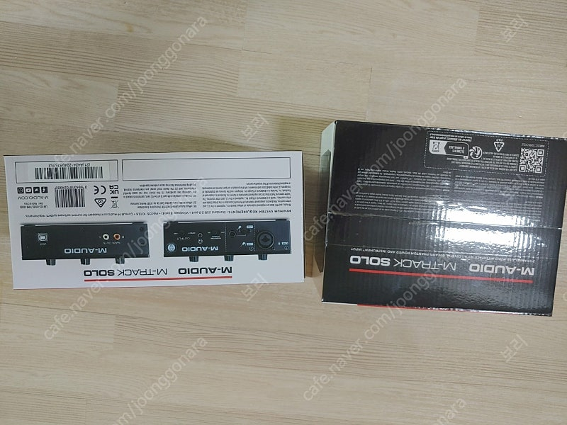 새상품)엠오디오 오디오인터페이스 오인페--3