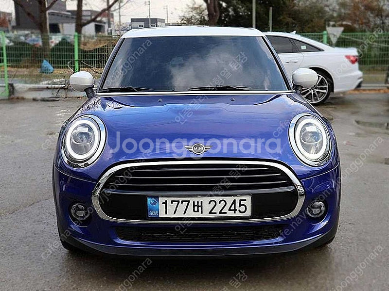 중고 미니쿠퍼 중고 가격 파란색 2021년식 23,047km 5도어 HIGH 3세대 수원중고차--2