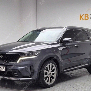쏘렌토 중고 신형 쏘렌토 MQ4 중고 쏘렌토 중고차 회색 2021년식 디젤 2.2 2WD 프레스티지 개인사업자 소득공제