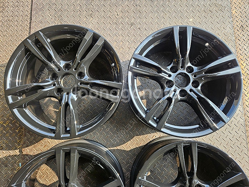 18인치 BMW F30 3시리즈 400M 유광블랙 정품...--6