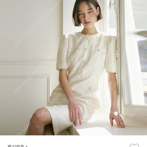 루시르주 2부 상견례 연회장 트위드 원피스 판매해요