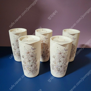 스타벅스 체리블라썸 미르 클러스터 텀블러