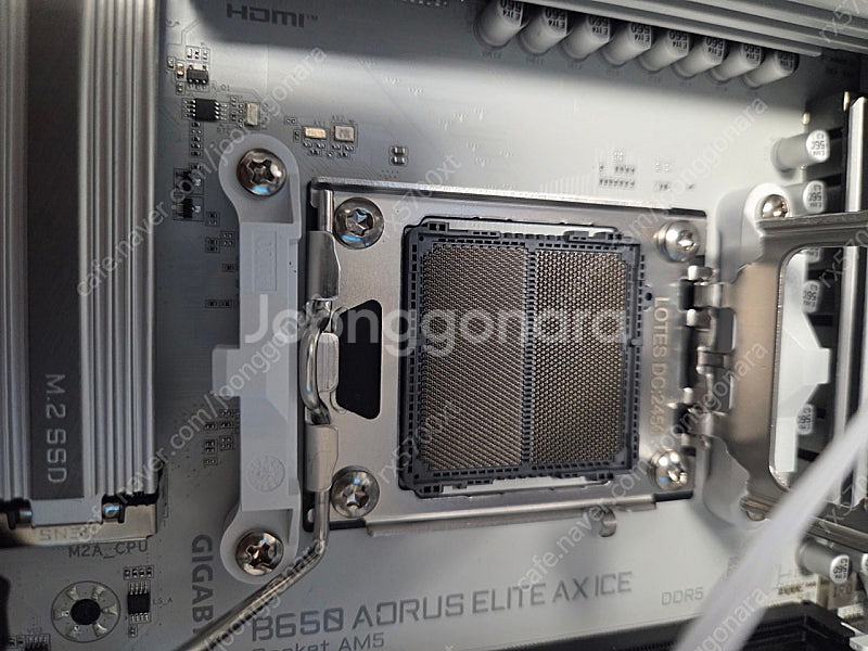 B650 Aorus elite ax ice 메인보드 판...--2