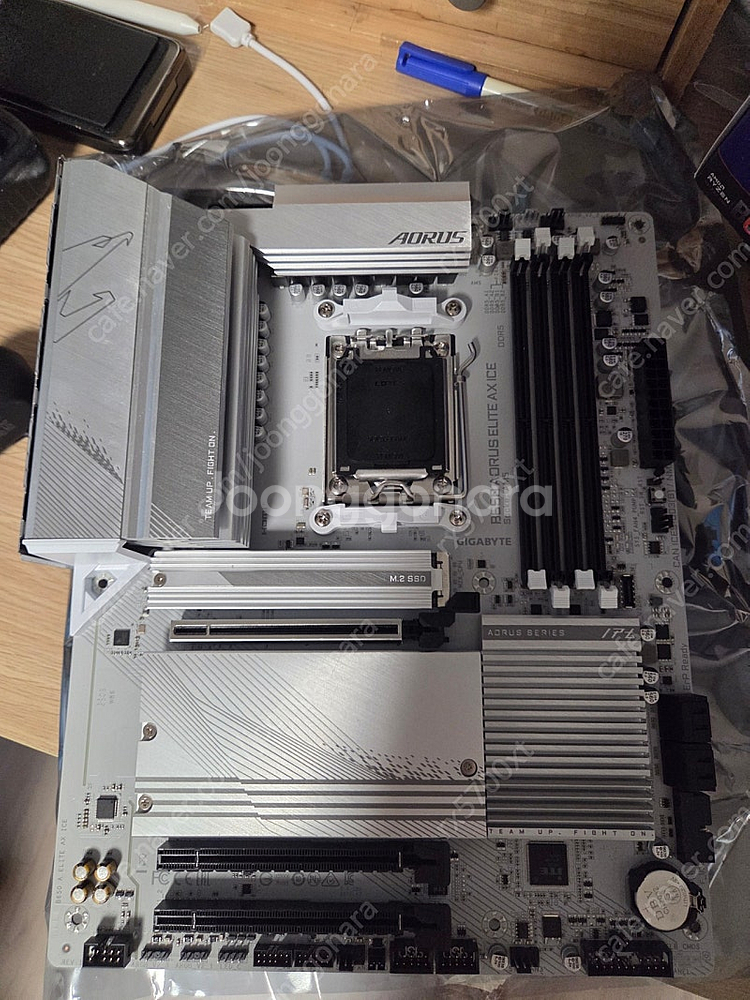 B650 Aorus elite ax ice 메인보드 판...--3