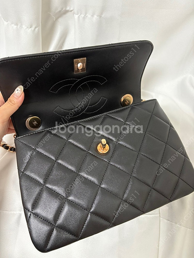 샤넬백 핸들장식 플랩백 상태s--2