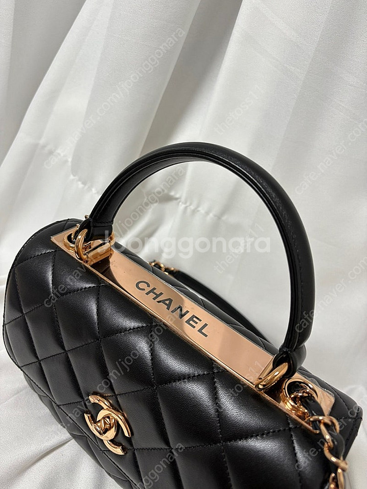 샤넬백 핸들장식 플랩백 상태s--3