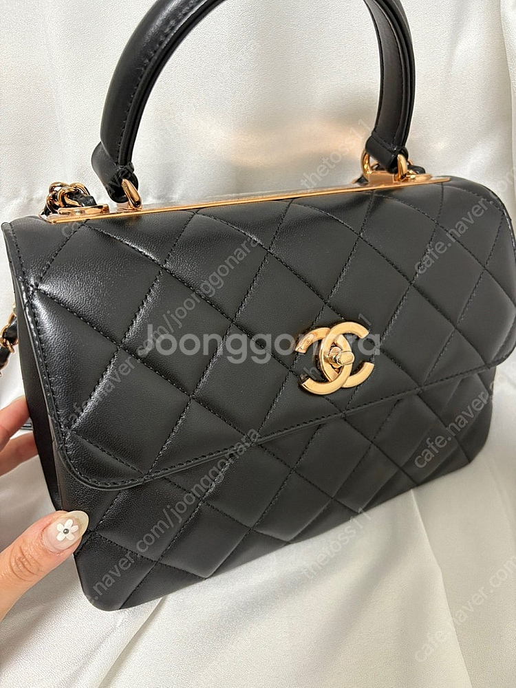 샤넬백 핸들장식 플랩백 상태s--5