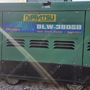［판매］중고 덴요( DENYO) DLW 380SD 2인용 용접발전기/ 용접기임대 대여