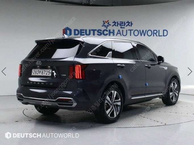 중고차 기아 신형쏘렌토 하이브리드(MQ4) 1.6 HEV 2WD 시그니처 21년형 133,000키로 중고차전액할부 ... 이미지