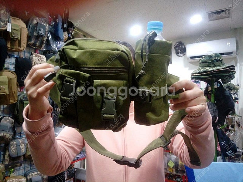 캠핑 낚시 자전거 등 아웃도어스포츠 활동에서 펫트병 들...--0