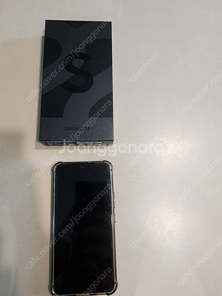 LGU+ 갤럭시 s22 블랙 256gb--0