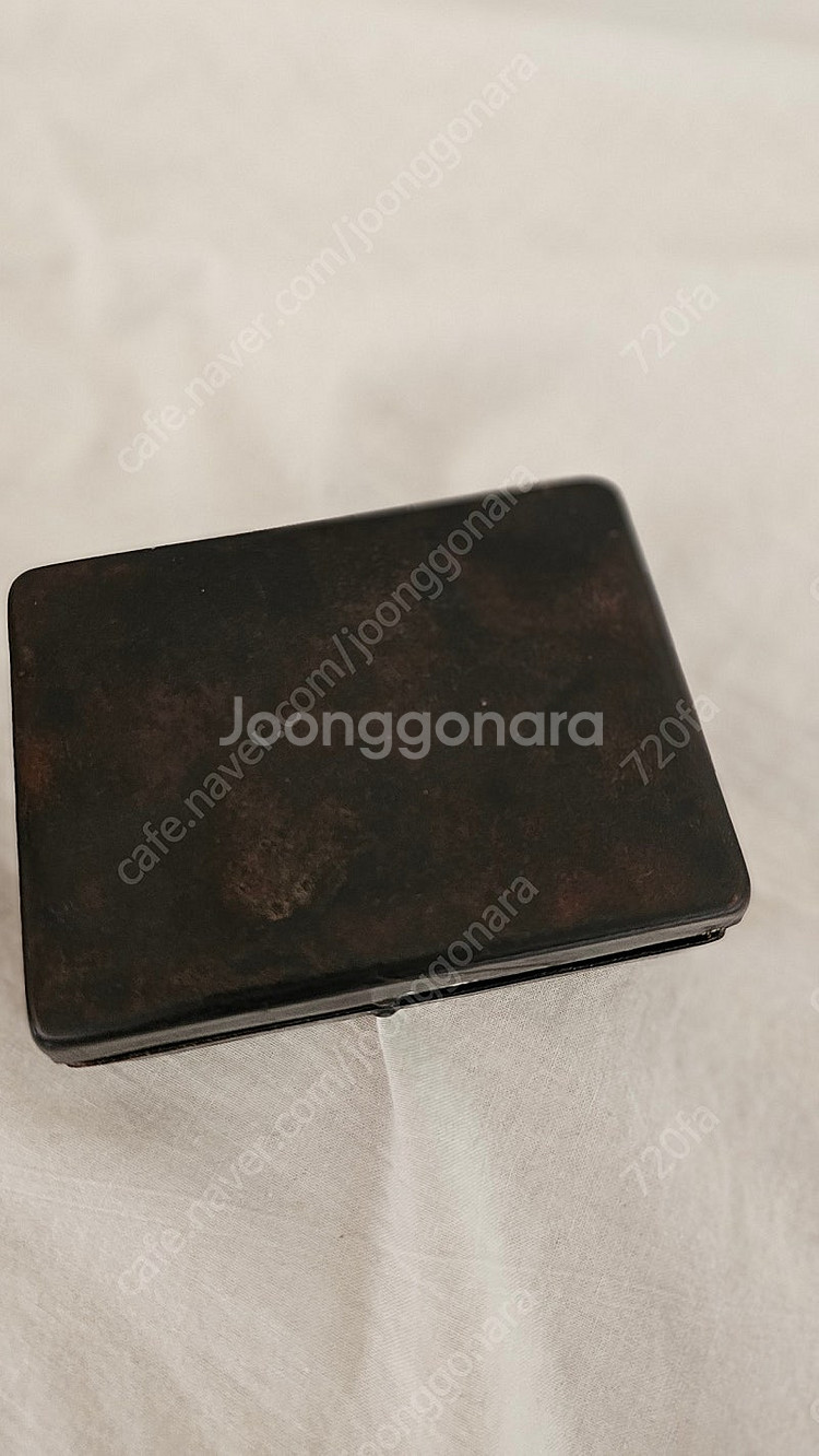 빈티지 철제 보관함 소품--3