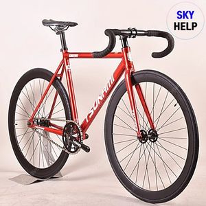 쓰나미 픽시 자전거 싼곳 입문용 완성차 SNM100 경륜 미사용 새상품 SNM-100 완차 블랙