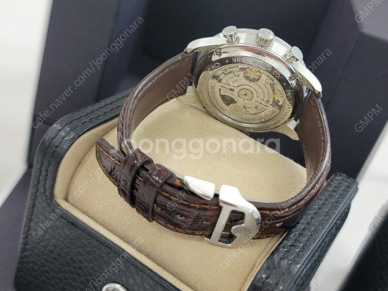 IWC 포르투기저 크로노그래프 블루핸즈--4