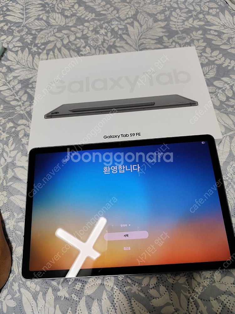 갤럭시탭 S9 FE(와이파이 모델, 128기가 용량)--0
