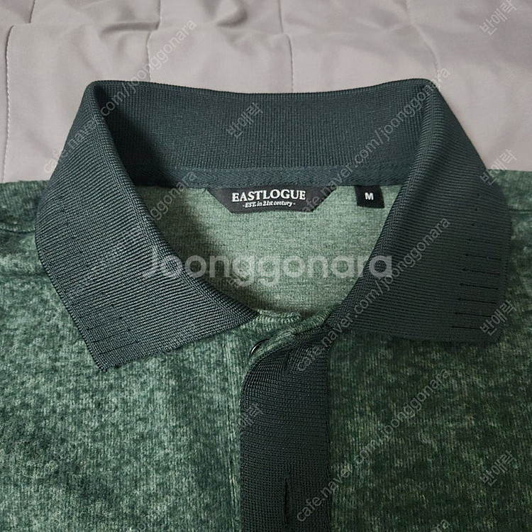 24fw 이스트로그 펑셔널 릴렉스드 폴로 셔츠 M 그린...--4