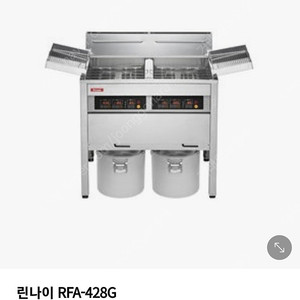 네고문의 폐업정리 업소용 린나이튀김기 2구, 정제기