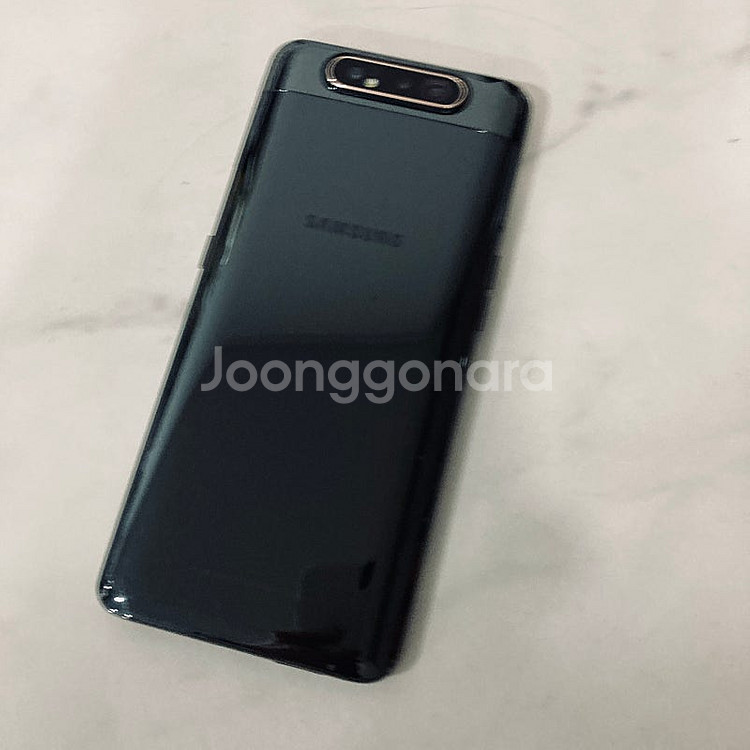 갤럭시 A80 블랙 128기가 매우깔끔한기기 8만원 판...--1
