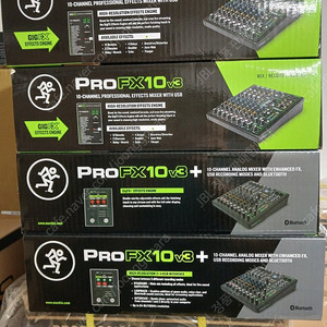 맥키 오디오믹서 PROFX10V3,PROFX12V3,PROFX16V3 판매합니다