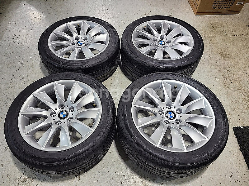 <판매> BMW F10 5시리즈 터빈18인치 순정휠타이...--1
