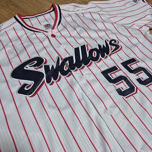 NPB 야쿠르트 스왈로즈 무라카미 무네타카 홈 유니폼 L사이즈