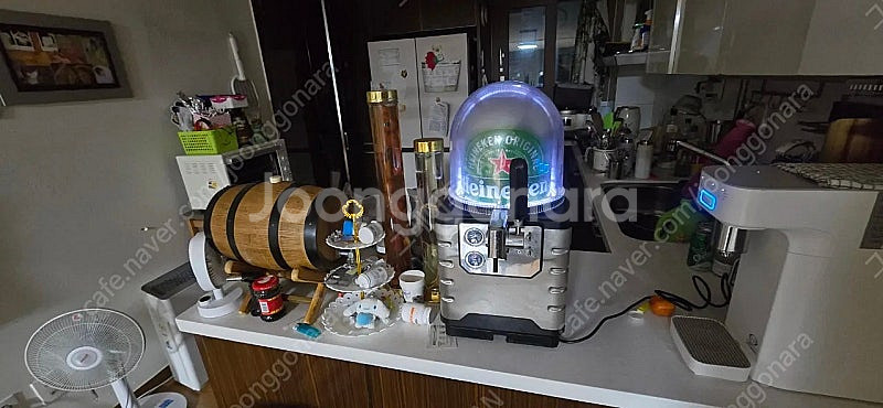 맥주기계 하이네캔 케그 8L 캠핑 가정용 (수원)--1