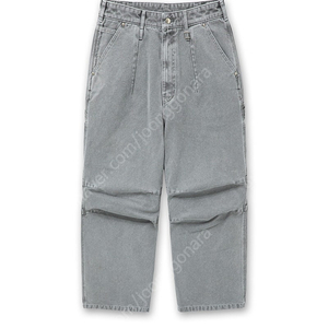 우영미 3D 와이드 데님 46